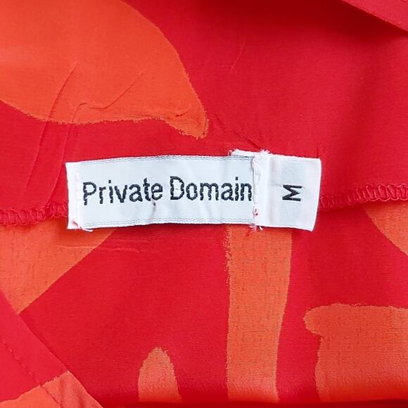 Vintage Private Domain 2 Piece Silk Skirt Set Size Medium - Picture 7 of 16